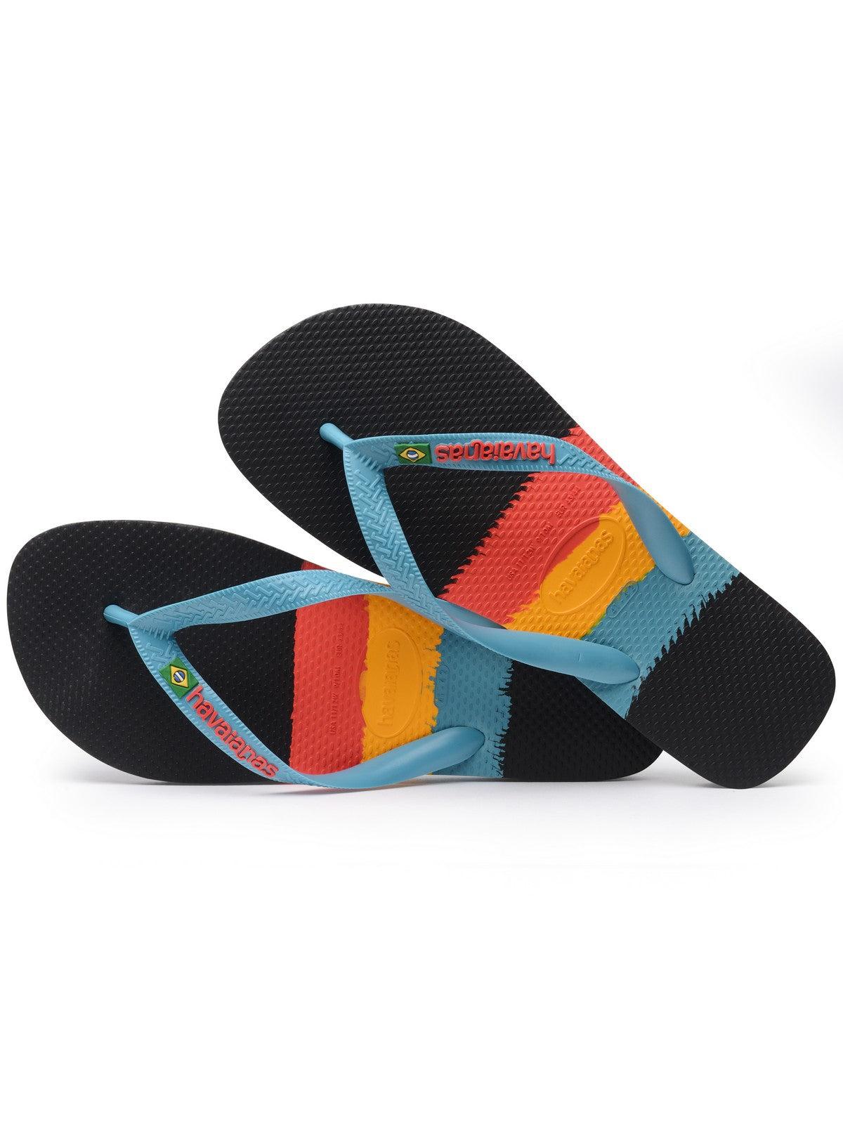 HAVAIANAS Infradito Unisex adulto Hav. Brasil Tech 4147239.0090 Nero - Stilato