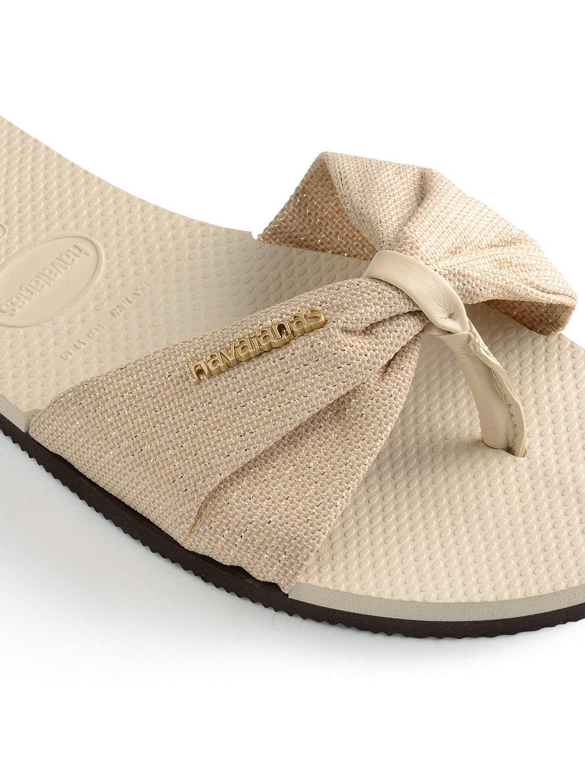 HAVAIANAS Infradito Donna Hav. You St Tropez shine 4145627.0121 Beige - Stilato