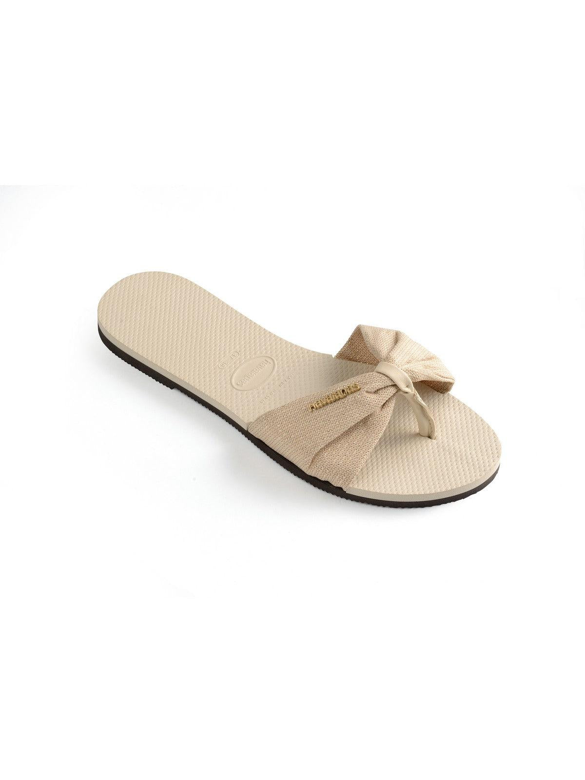 HAVAIANAS Infradito Donna Hav. You St Tropez shine 4145627.0121 Beige - Stilato