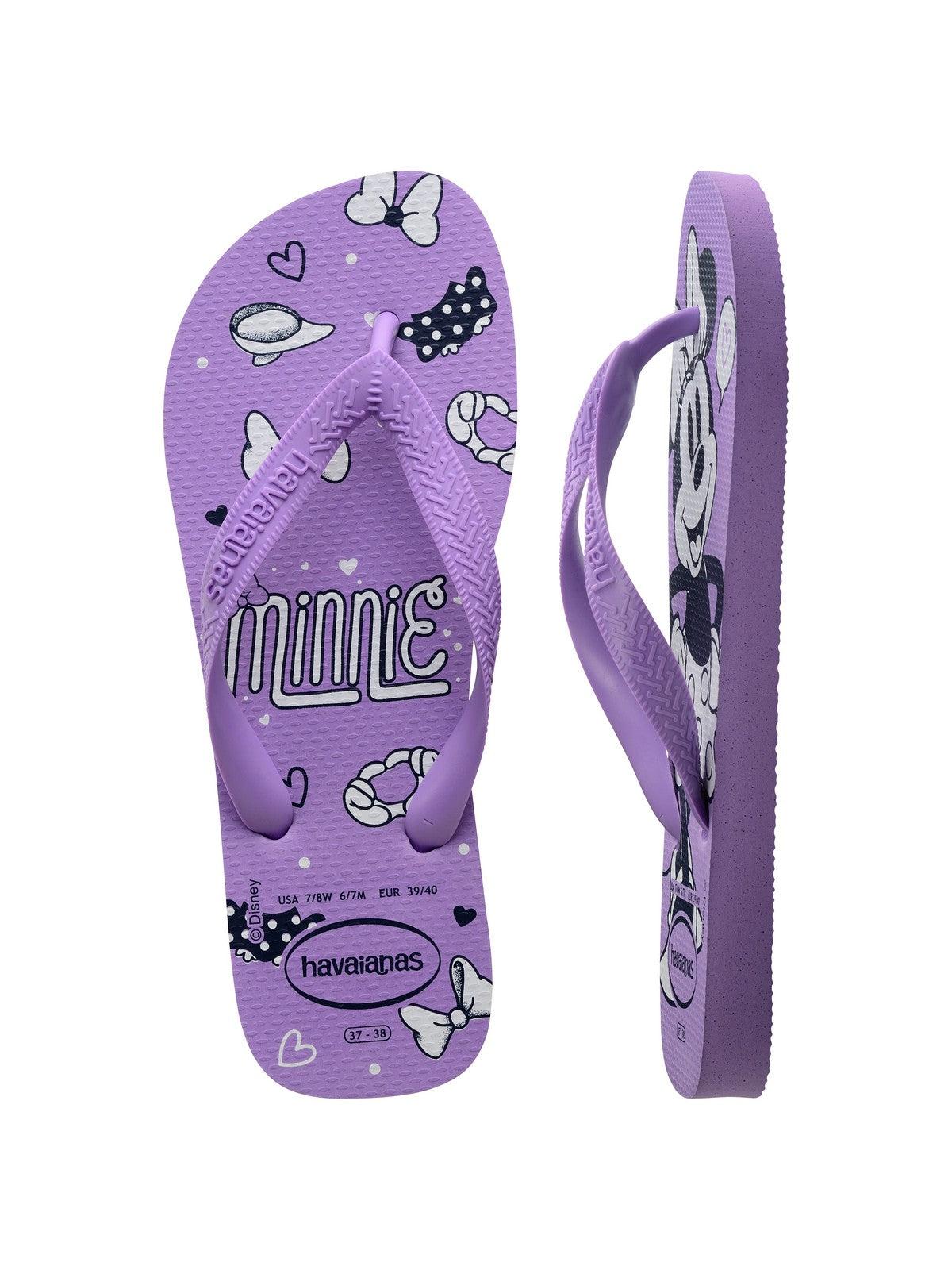 Purple havaianas flip flops on sale