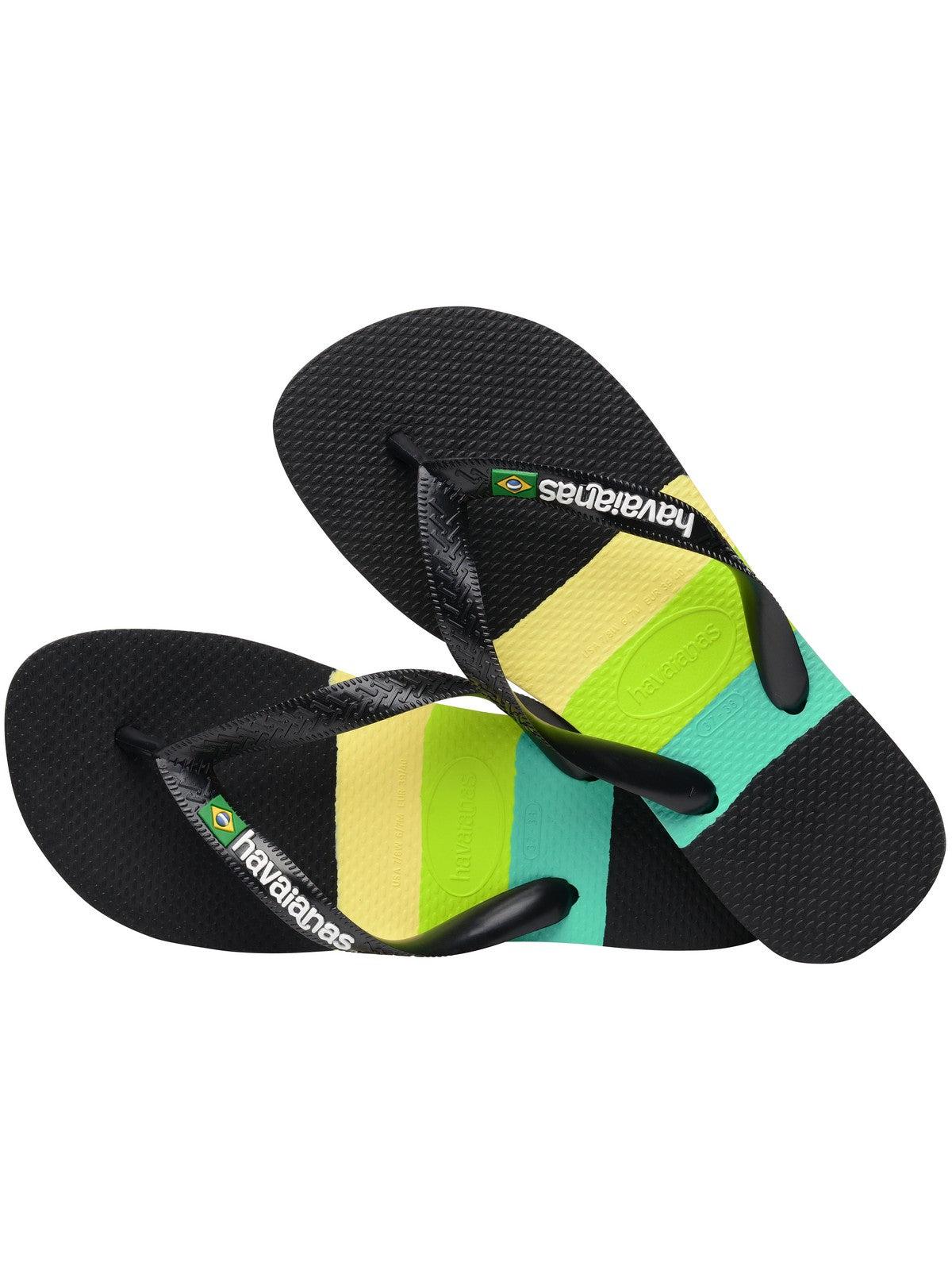 HAVAIANAS Infradito Unisex adulto Hav. Brasil Tech 4147239.1069 Nero - Stilato