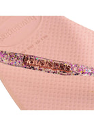 HAVAIANAS Infradito Donna Hav. square logo metallic 4148257.0076 Rosa - Stilato