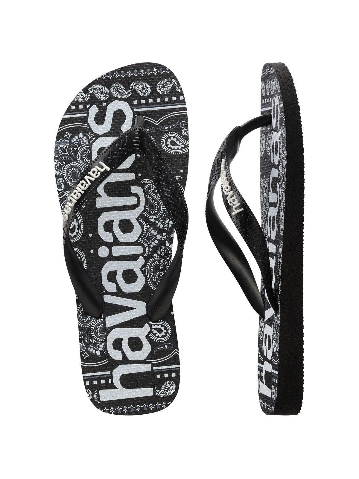 HAVAIANAS Infradito Unisex adulto Hav. Top logomania fashion 4148449.0090 Nero - Stilato