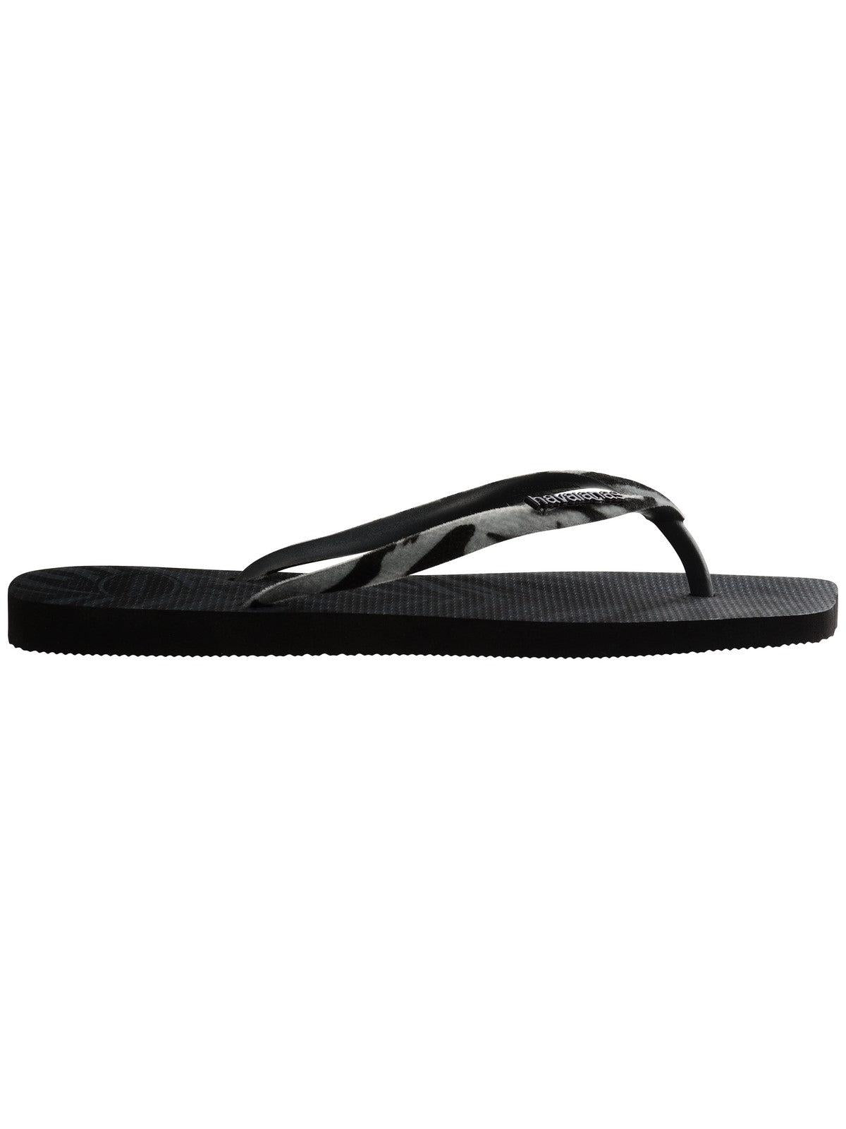 HAVAIANAS Infradito Donna Hav. Square Velvet 4148277.0090 Nero - Stilato