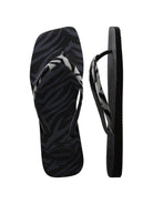 HAVAIANAS Infradito Donna Hav. Square Velvet 4148277.0090 Nero - Stilato