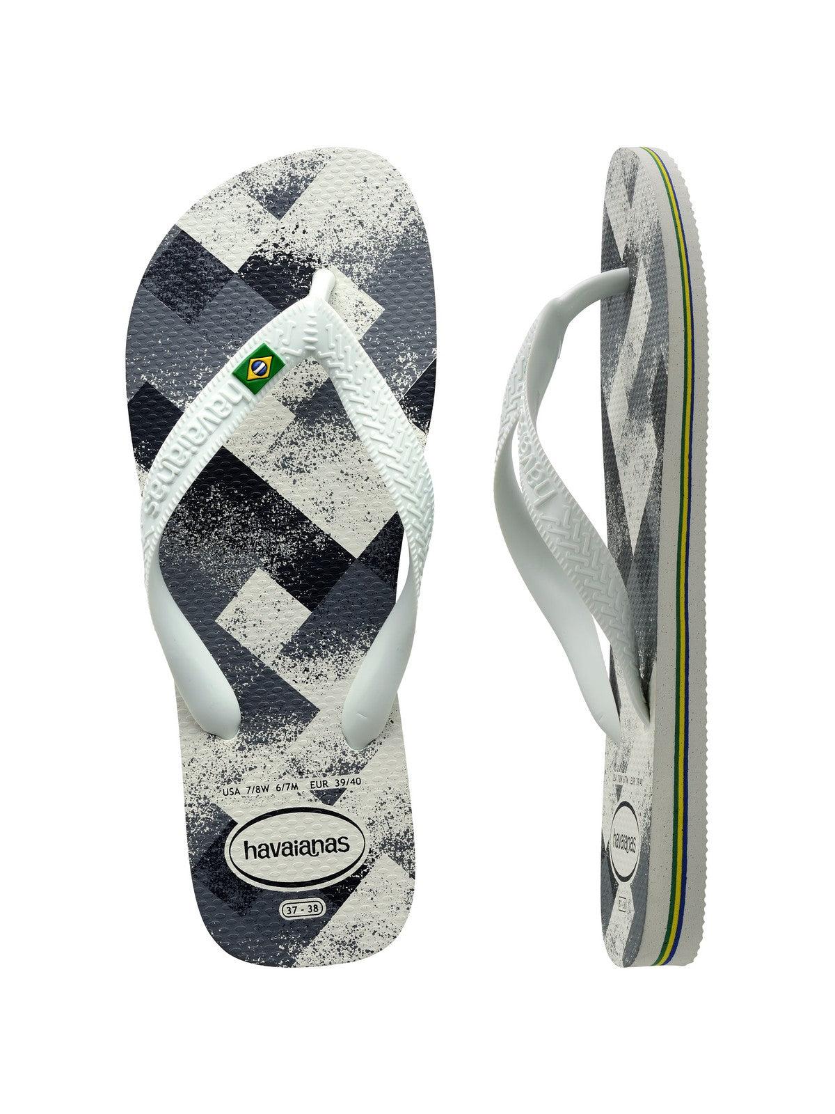 HAVAIANAS Infradito Unisex adulto Hav. Brasil Fresh 4145745.4108 Bianco - Stilato