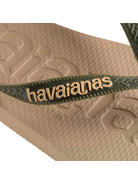 HAVAIANAS Infradito Uomo Hav. Top logomania colors II 4147526.0869 Verde - Stilato