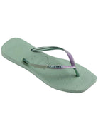 HAVAIANAS Ciabatta Donna Hav. Square glitter 4148102.1809 Verde - Stilato