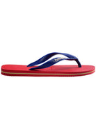 HAVAIANAS Infradito Unisex adulto Hav. Brasil logo 4110850.7797 Rosso - Stilato