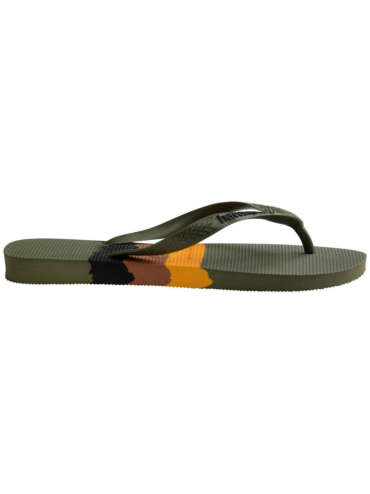 HAVAIANAS Infradito Unisex adulto Hav. Brasil Tech 4147239.0869 Verde - Stilato