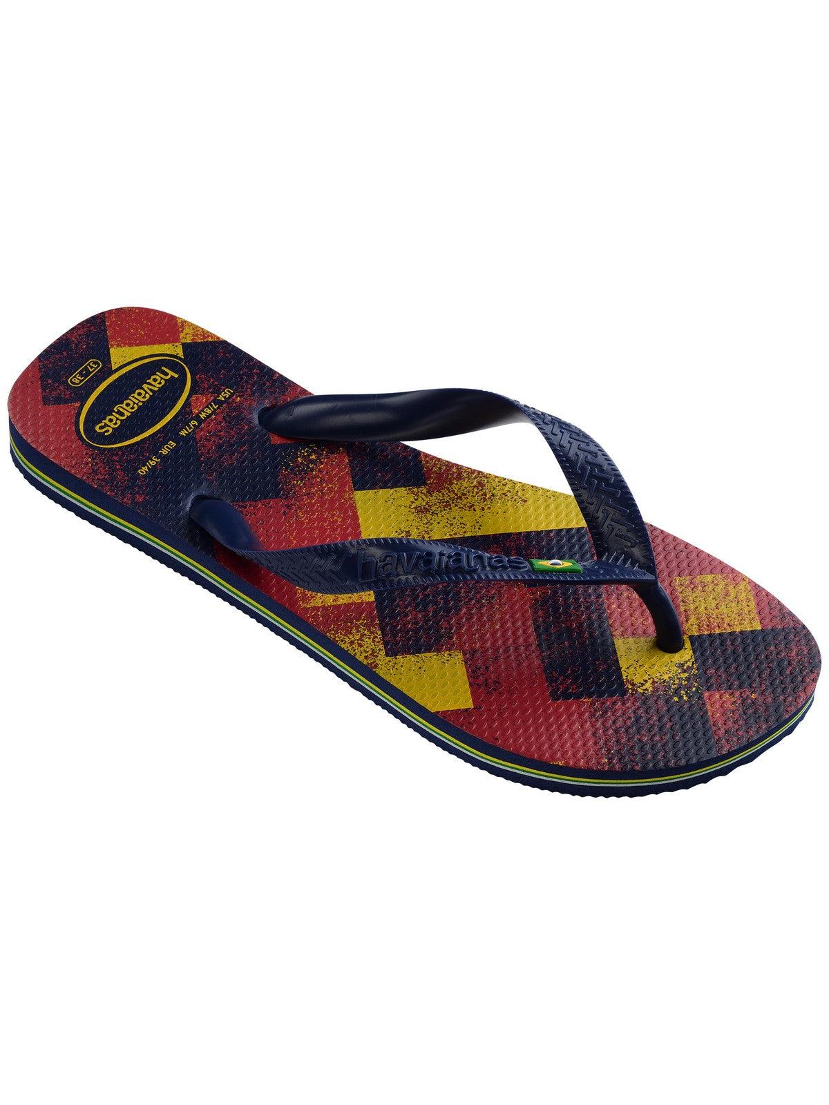 HAVAIANAS Infradito Unisex adulto Hav. Brasil Fresh 4145745.4368 Blu - Stilato