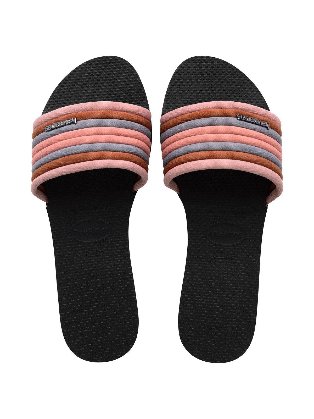 HAVAIANAS Infradito Donna Hav. You Malta Cool 4148299.0090 Nero - Stilato