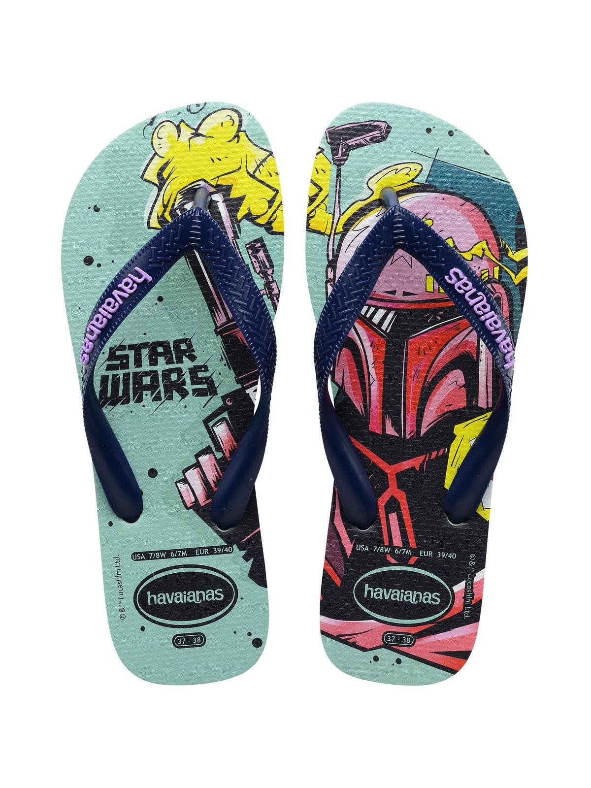 HAVAIANAS Infradito Uomo Hav. star wars 4135185.3507 Blu - Stilato