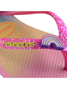 HAVAIANAS Infradito Bambine e ragazze hav. kids slim glitter 4146976.2139 Rosa - Stilato