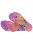 HAVAIANAS Infradito Bambine e ragazze hav. kids slim glitter 4146976.2139 Rosa - Stilato