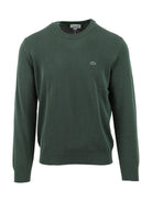 LACOSTE Maglione Uomo AH2193 SMI Verde - Stilato