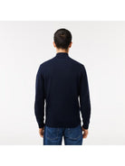 LACOSTE Cardigan Uomo AH1957 166 Blu - Stilato