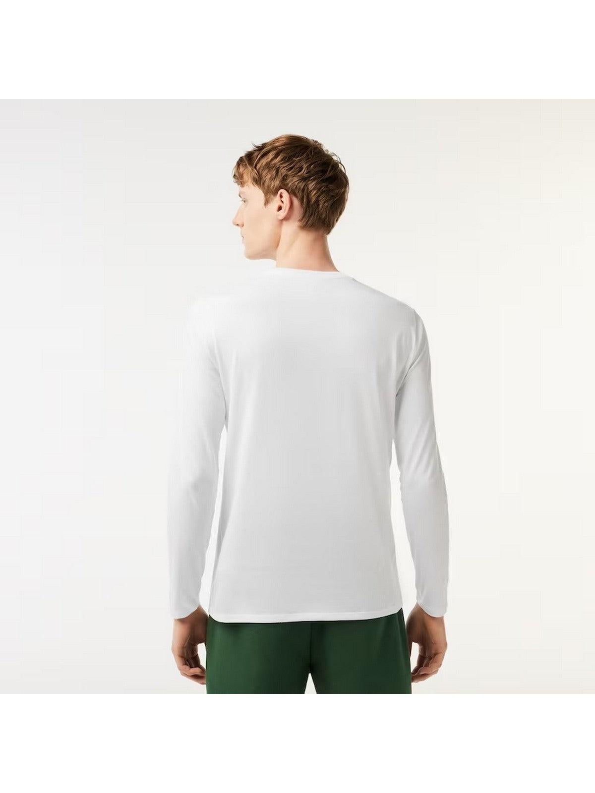 LACOSTE T-Shirt e Polo Uomo TH6712 001 Bianco - Stilato