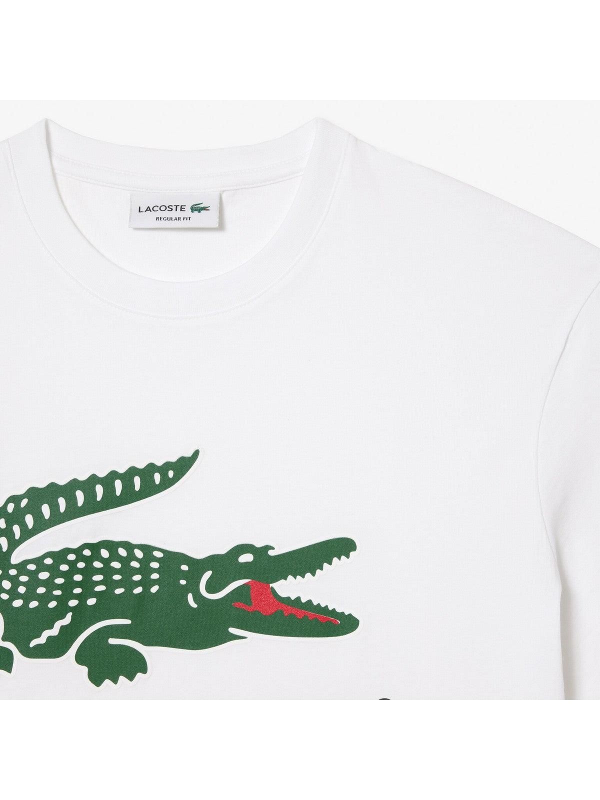 LACOSTE T-Shirt e Polo Uomo TH1285 001 Bianco - Stilato