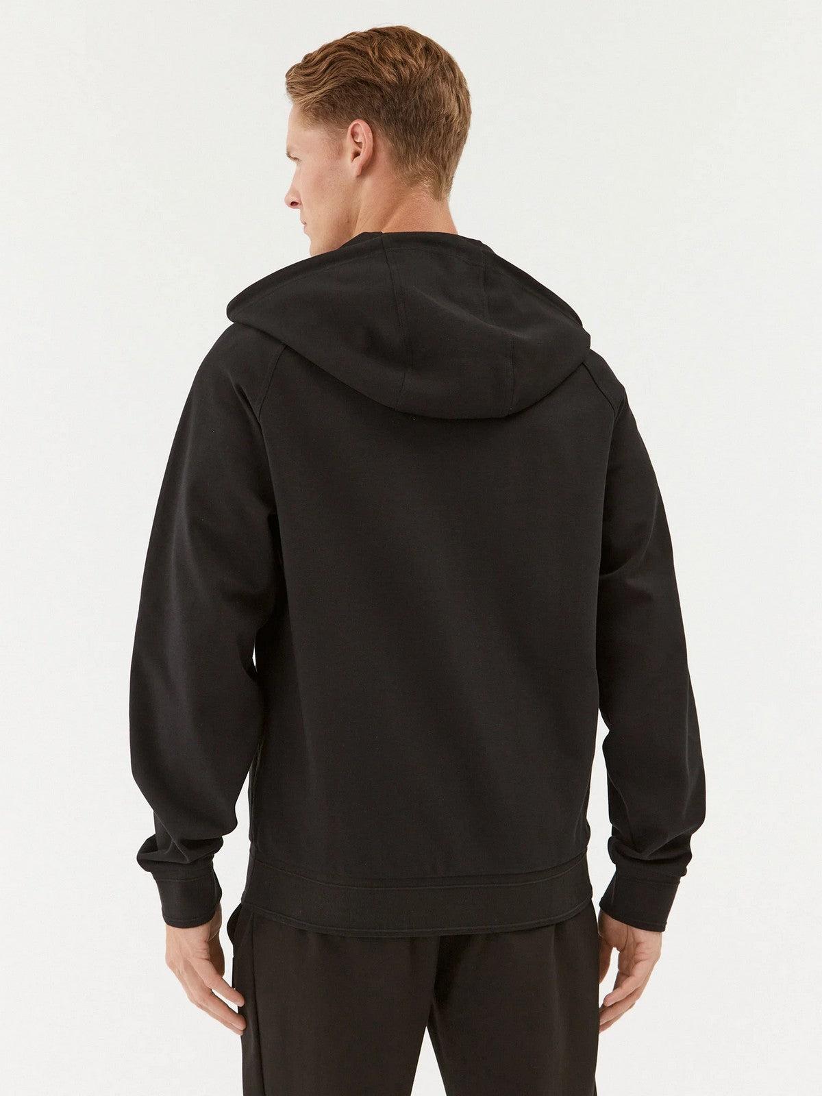 Mens hugo boss black sweatshirt best sale