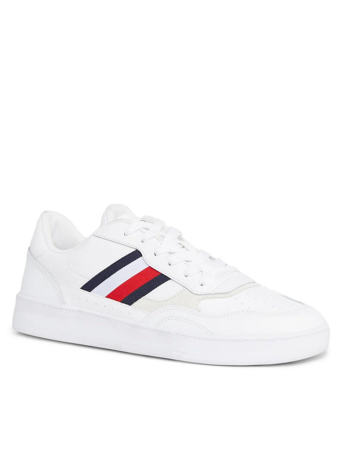 TOMMY HILFIGER Sneaker Uomo FM0FM04828 YBS Bianco - Stilato