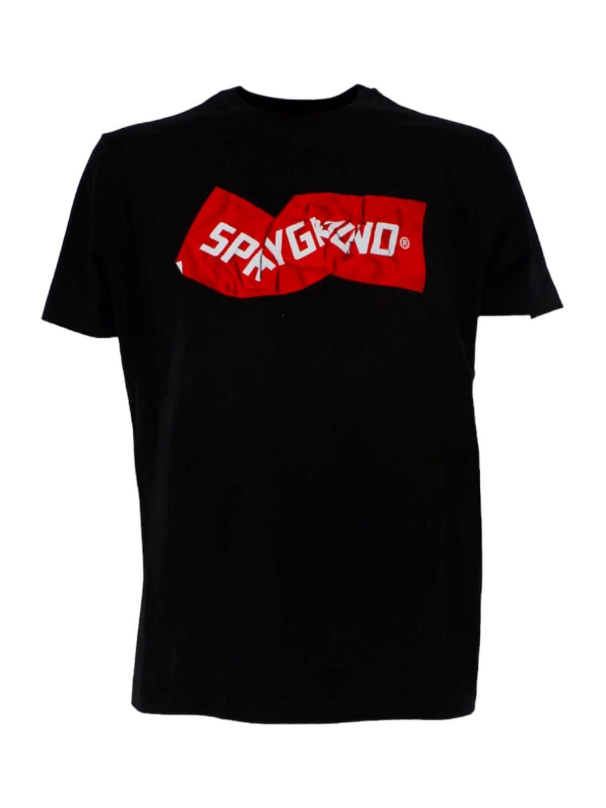 SPRAYGROUND Men s T Shirt and Polo SP374BLK Black Stilato