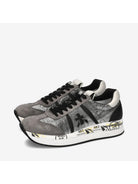 PREMIATA Sneaker Donna CONNY VAR 1493 Grigio - Stilato