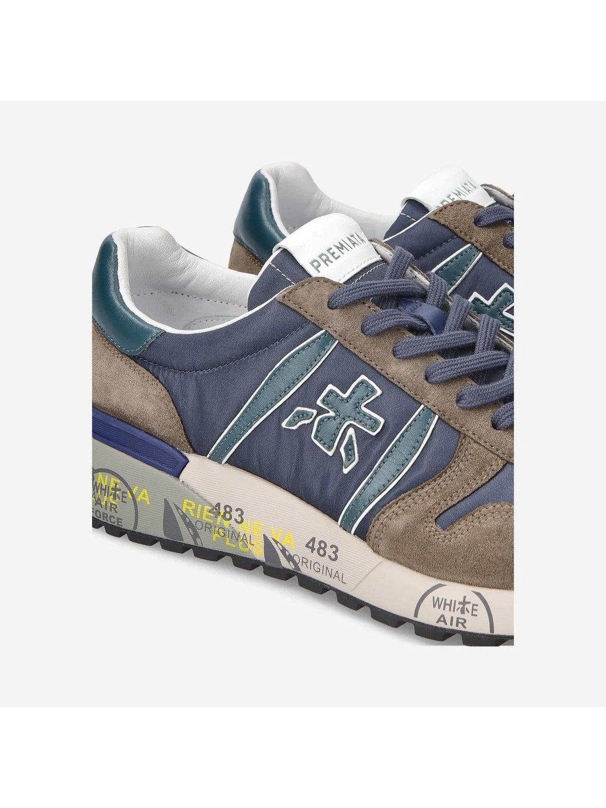 PREMIATA Sneaker Uomo LANDER VAR 6400 Blu - Stilato