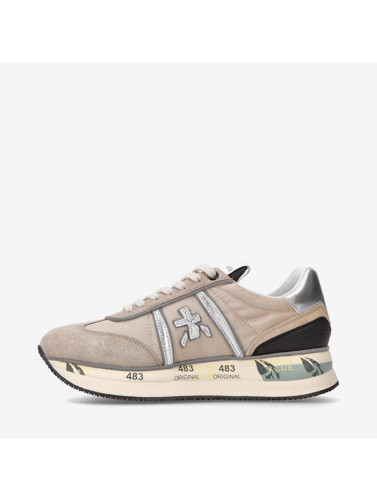 PREMIATA Sneaker Donna CONNY VAR 6491 Grigio - Stilato