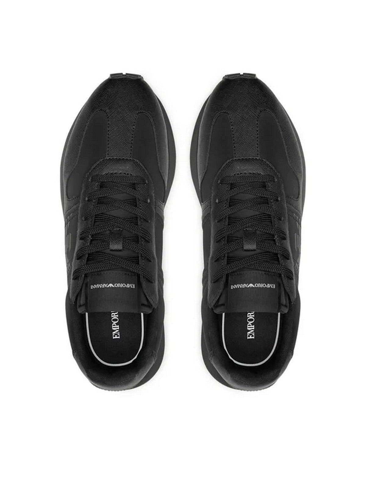 EMPORIO ARMANI Men's Sneaker X4X640 XN949 K001 Black – Stilato
