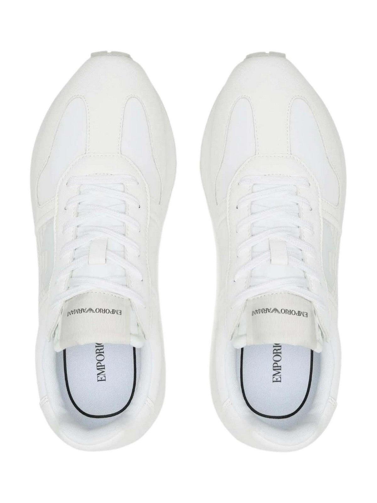 EMPORIO ARMANI Sneaker Uomo X4X640 XN949 N499 Bianco - Stilato