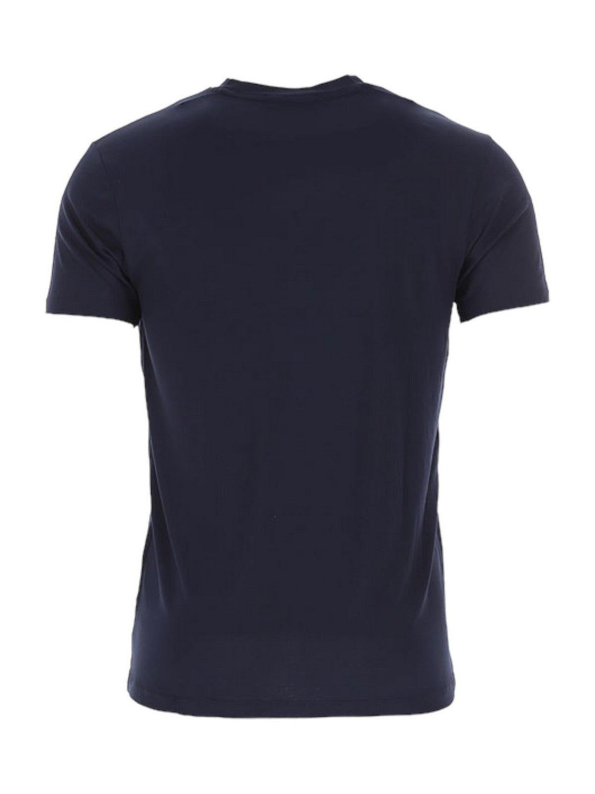 EMPORIO ARMANI T-Shirt e Polo Uomo 8N1TF0 1JCDZ 0920 Blu - Stilato