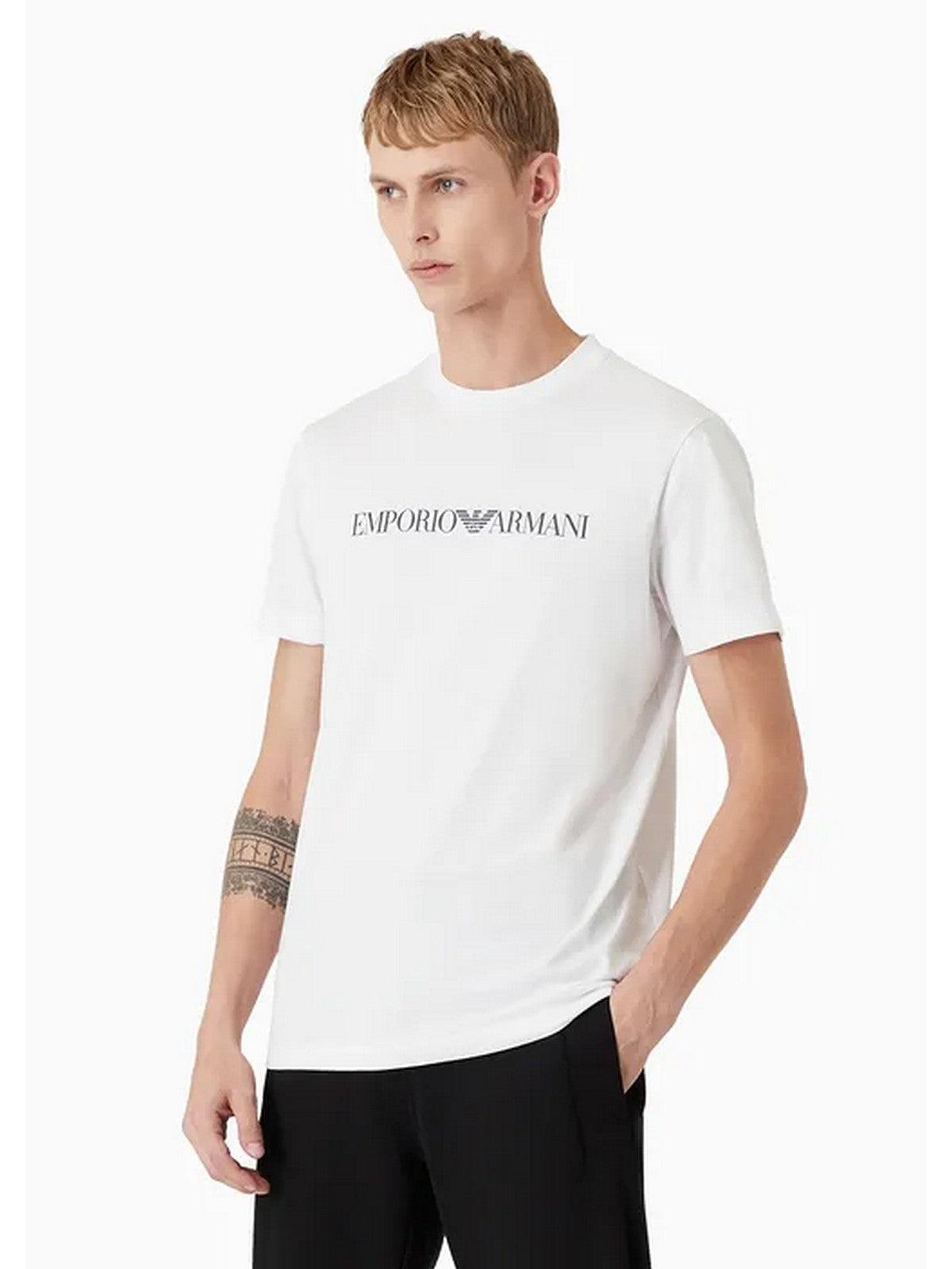 EMPORIO ARMANI T-Shirt e Polo Uomo 8N1TN5 1JPZZ 0146 Bianco - Stilato