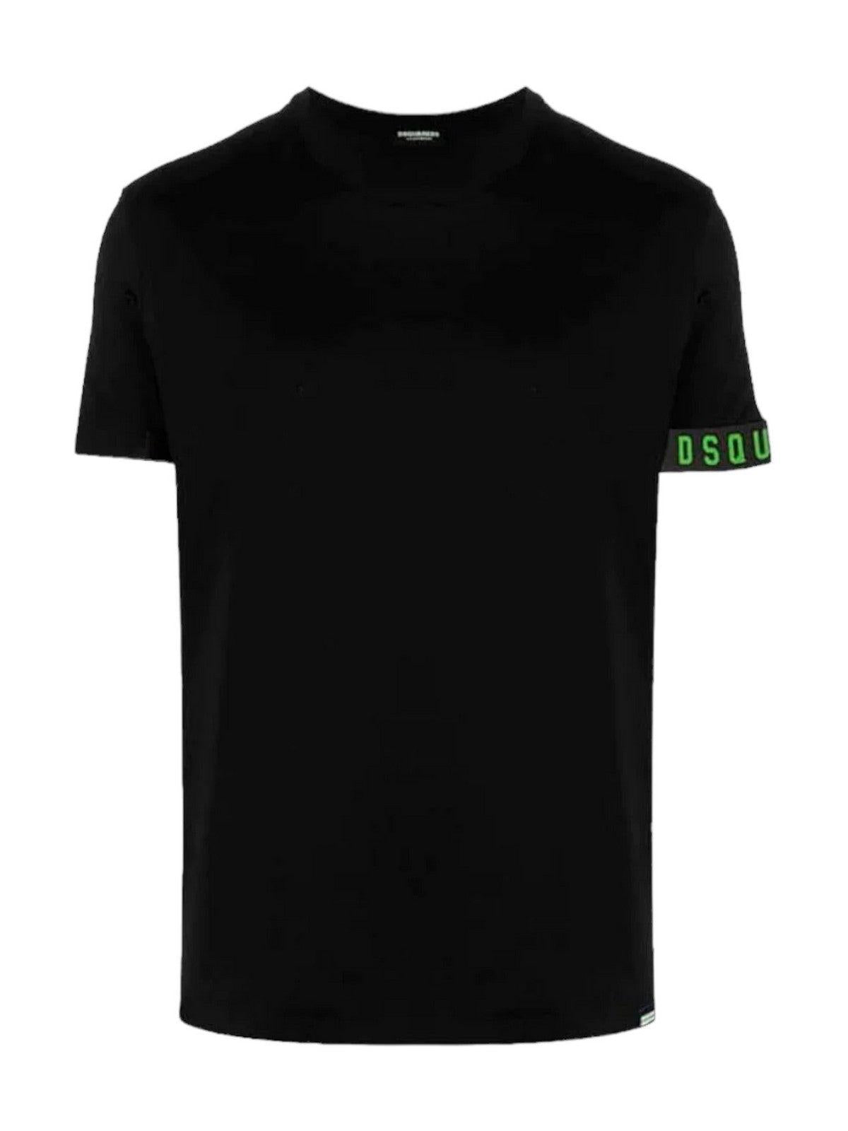 DSQUARED2 Men s T Shirt and Polo D9M3S4870 004 Black Stilato