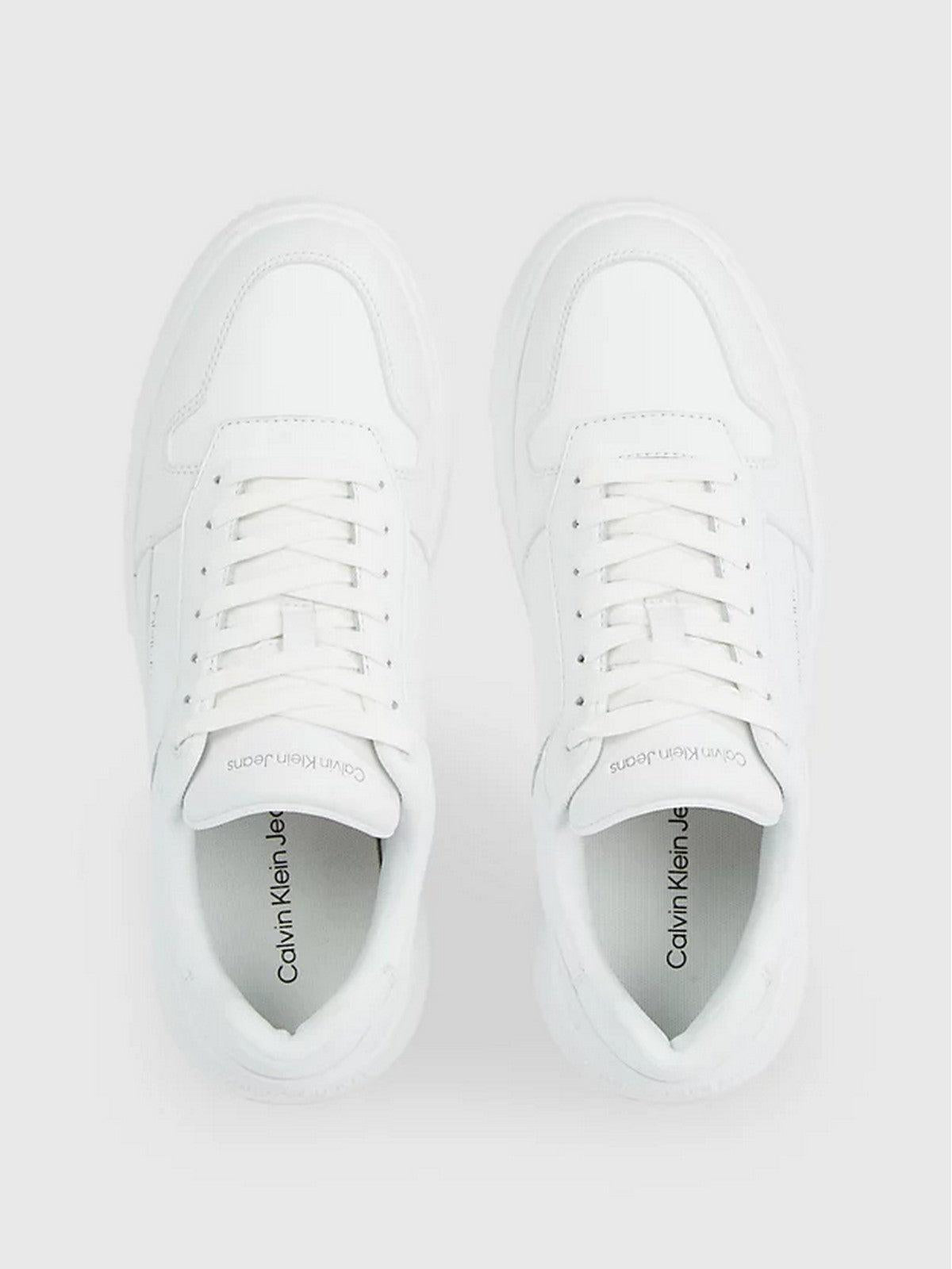 CALVIN KLEIN Sneaker Uomo YM0YM00873 0K4 Bianco - Stilato