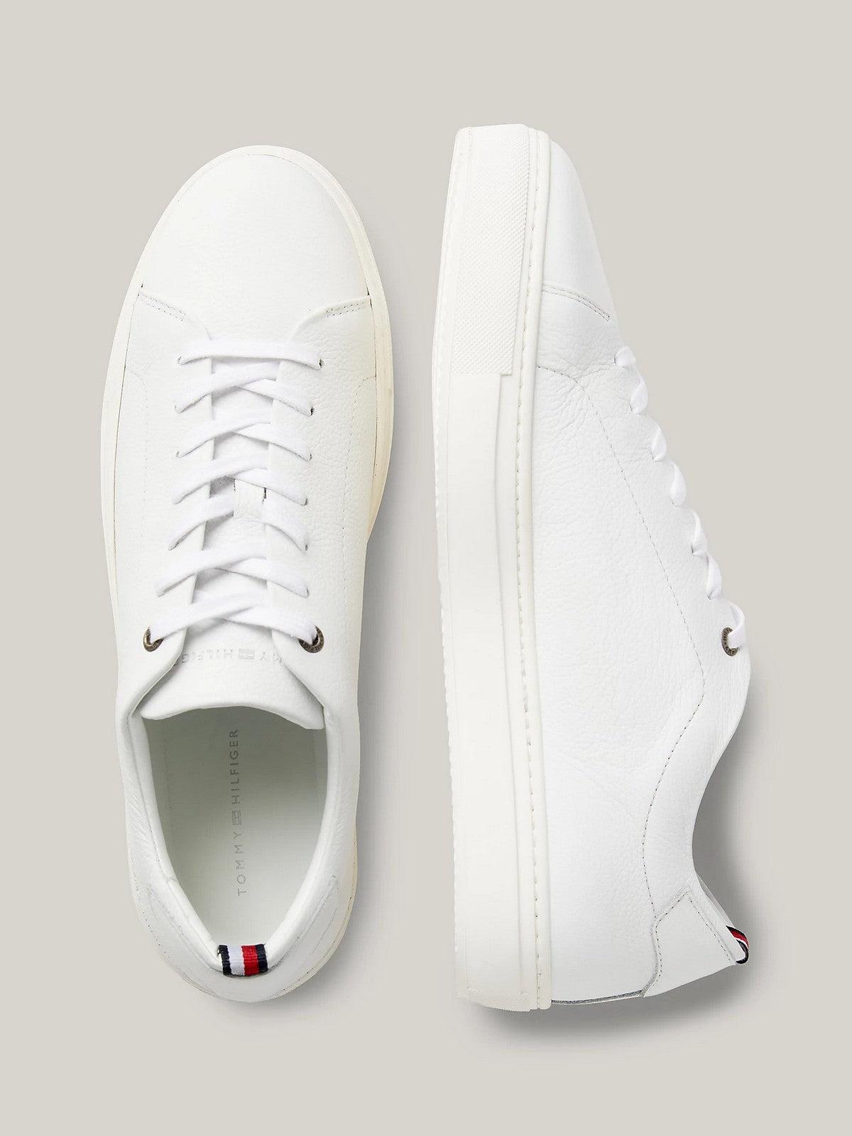 TOMMY HILFIGER Sneaker Uomo FM0FM04893 YBS Bianco - Stilato