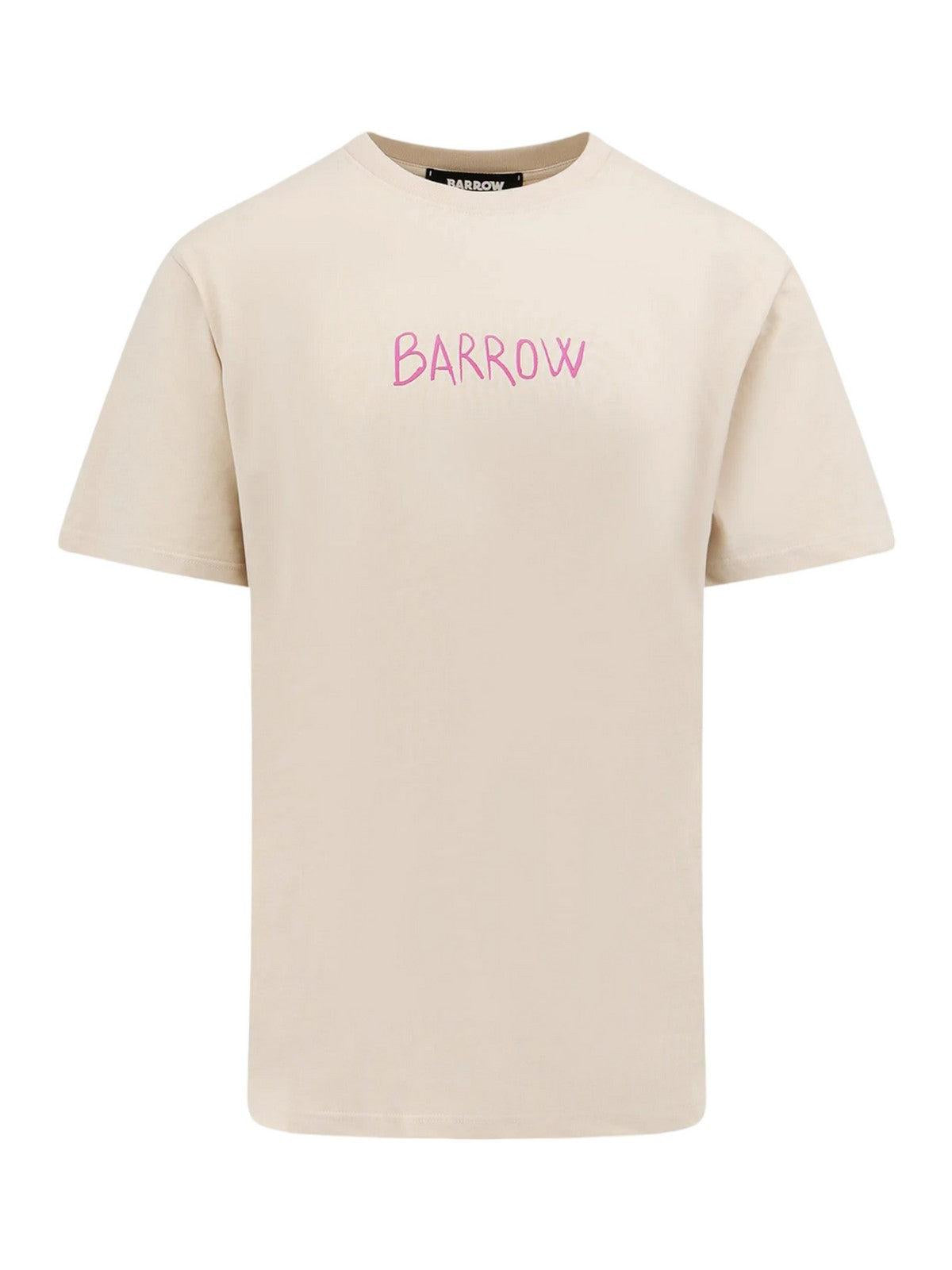 BARROW T-Shirt e Polo Uomo S4BWUATH146 BW009 Beige - Stilato