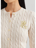 LAUREN RALPH LAUREN Cardigan Donna 200932225 001 Beige - Stilato