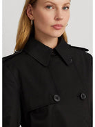 LAUREN RALPH LAUREN Trench Donna 297936856 001 Nero - Stilato