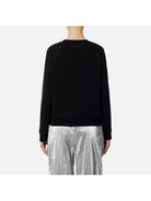 ELISABETTA FRANCHI Felpa Donna MD00241E2 110 Nero - Stilato