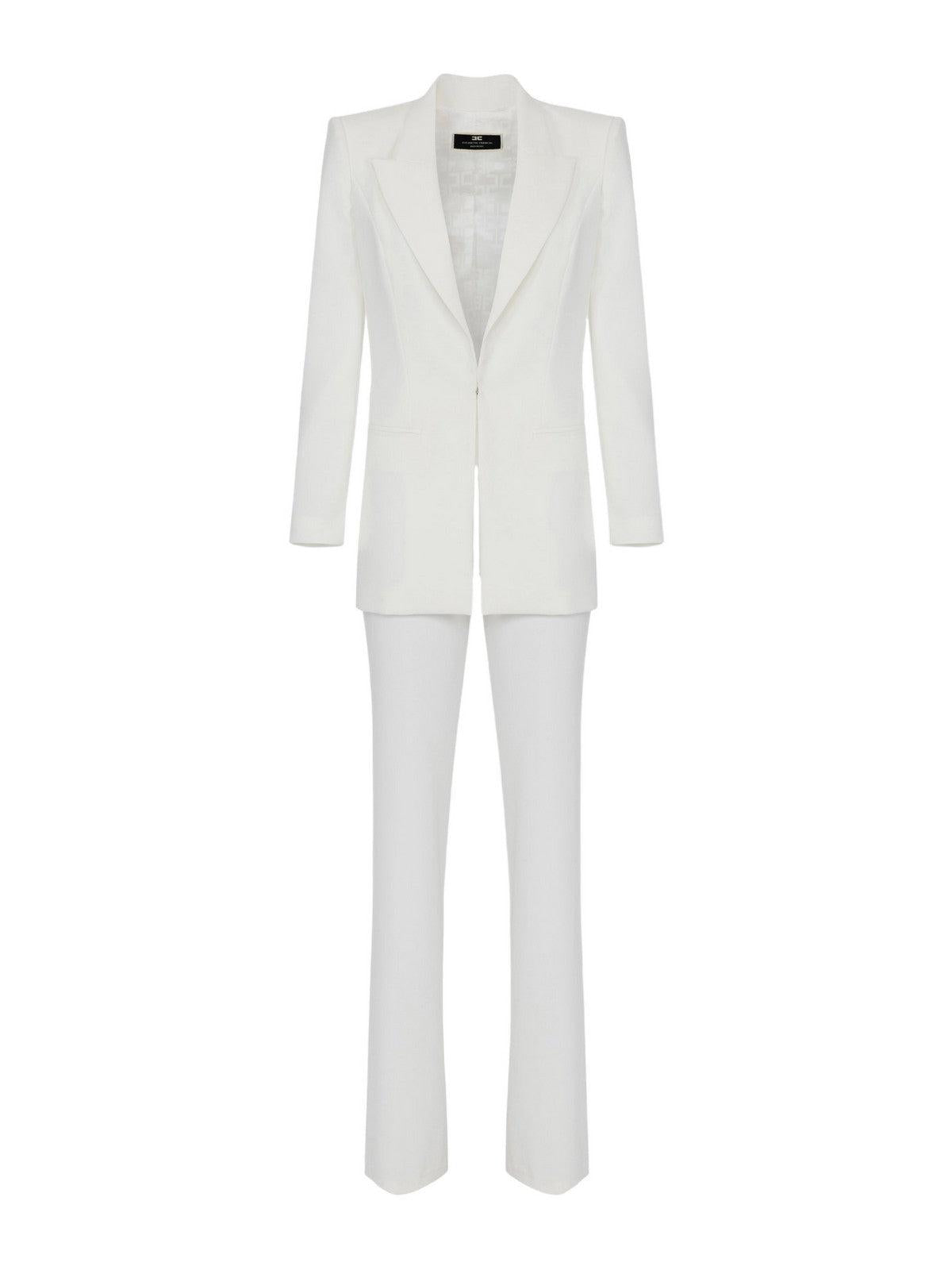 ELISABETTA FRANCHI Abito Donna TP00141E2 360 Avorio - Stilato