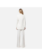 ELISABETTA FRANCHI Abito Donna TP00141E2 360 Avorio - Stilato