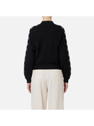 ELISABETTA FRANCHI Felpa Donna MK07S41E2 110 Nero - Stilato