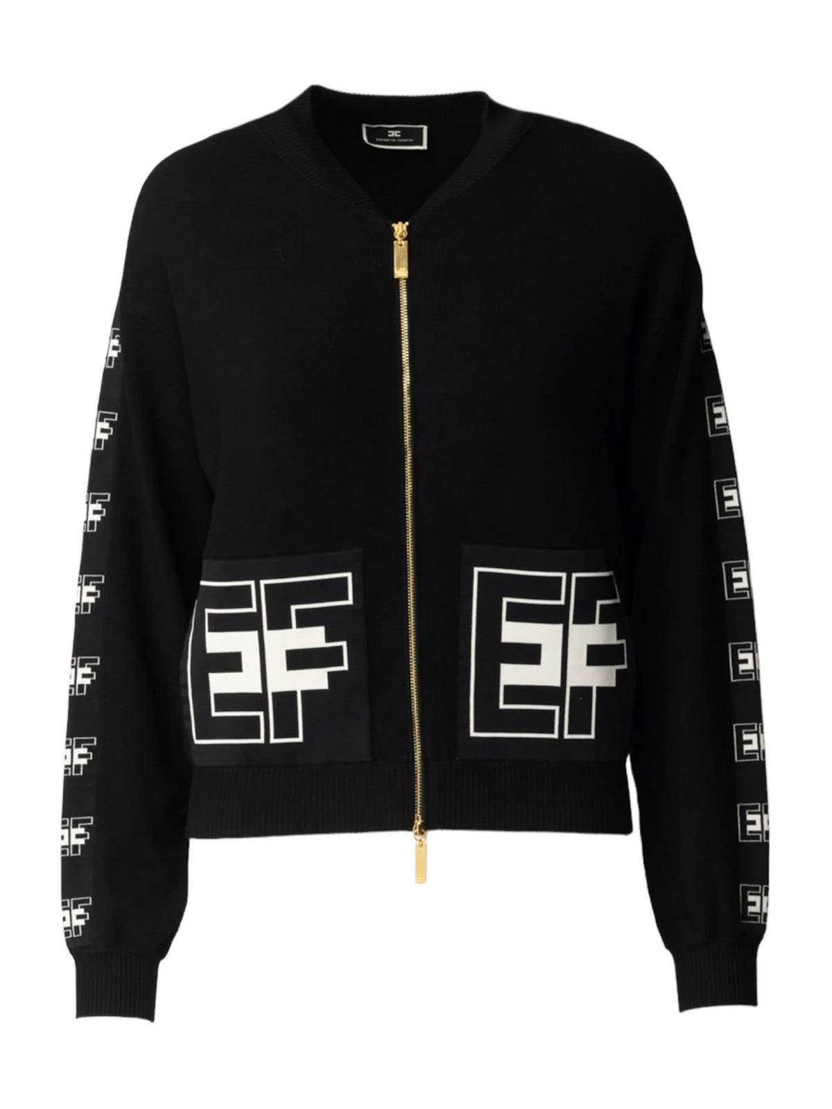 ELISABETTA FRANCHI Felpa Donna MK07S41E2 110 Nero - Stilato
