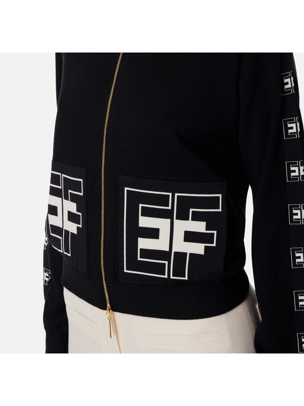 ELISABETTA FRANCHI Felpa Donna MK07S41E2 110 Nero - Stilato