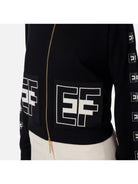ELISABETTA FRANCHI Felpa Donna MK07S41E2 110 Nero - Stilato