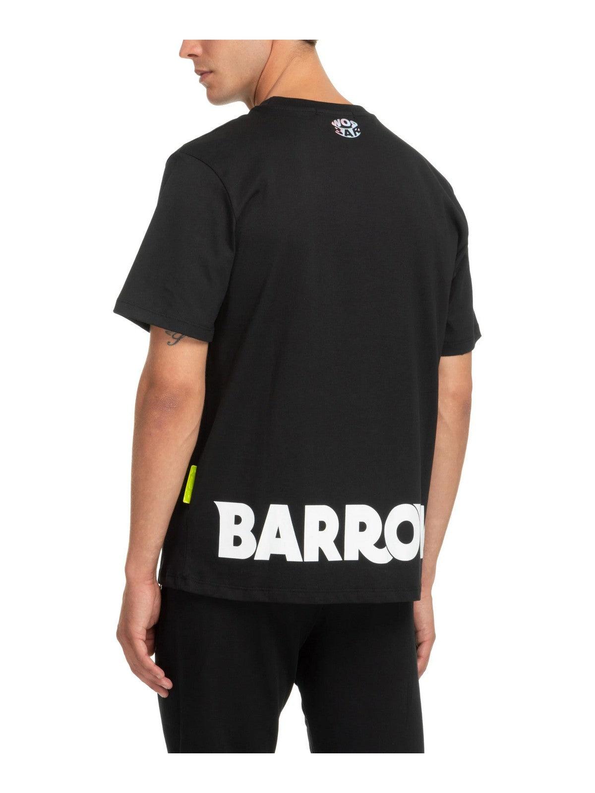 BARROW T-Shirt e Polo Uomo S4BWUATH137 110 Nero - Stilato