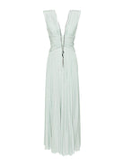 ELISABETTA FRANCHI Abito Donna AB56341E2 BV9 Verde - Stilato