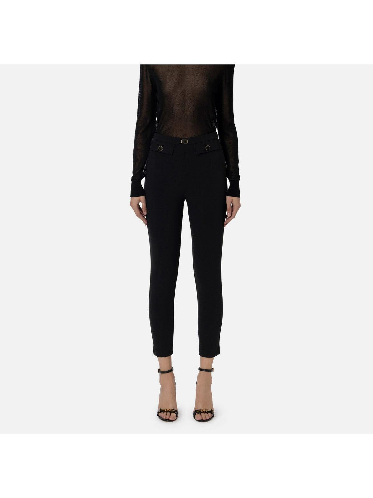 ELISABETTA FRANCHI Pantalone Donna PA02841E2 110 Nero - Stilato