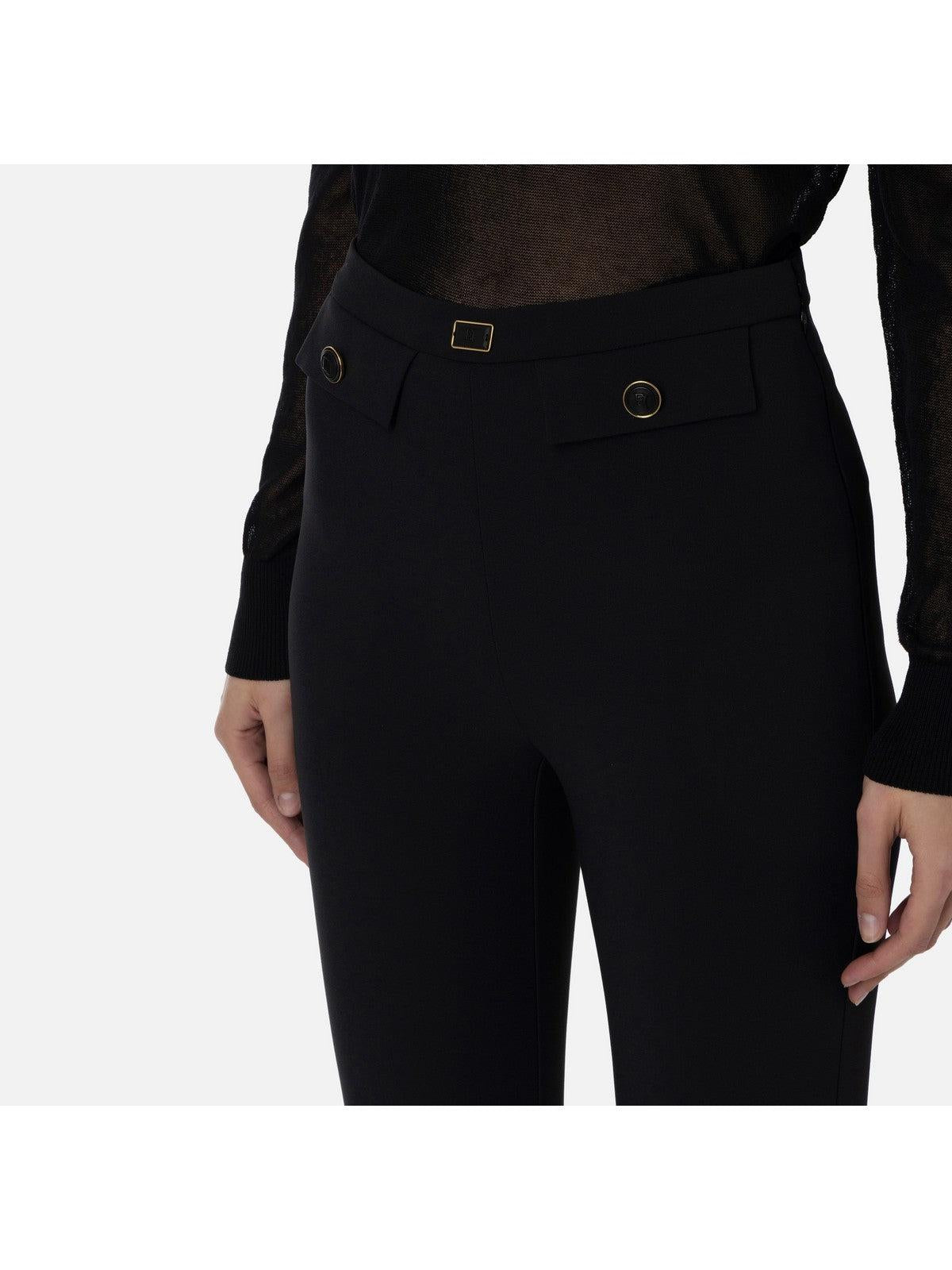 ELISABETTA FRANCHI Pantalone Donna PA02841E2 110 Nero - Stilato
